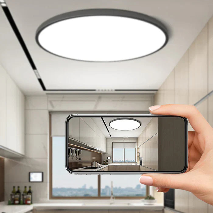 Modern LED ceiling light for the dining room and living room