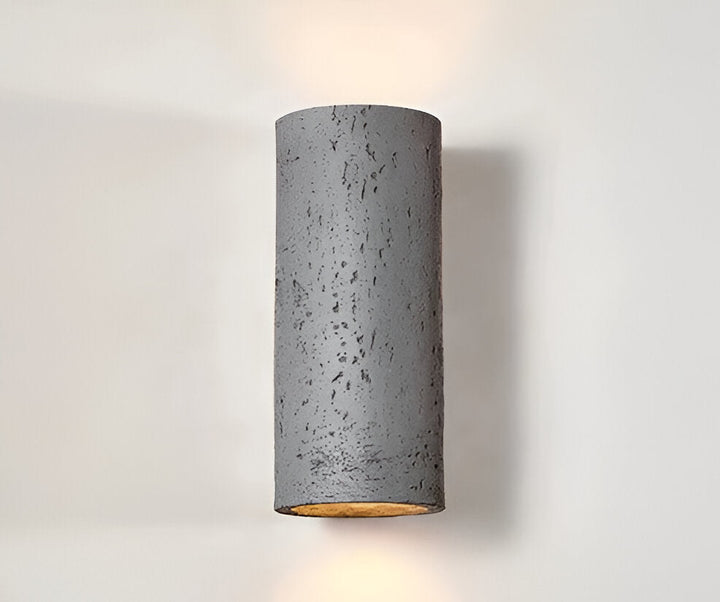 Modern suffered wall light with elegant up / down lighting