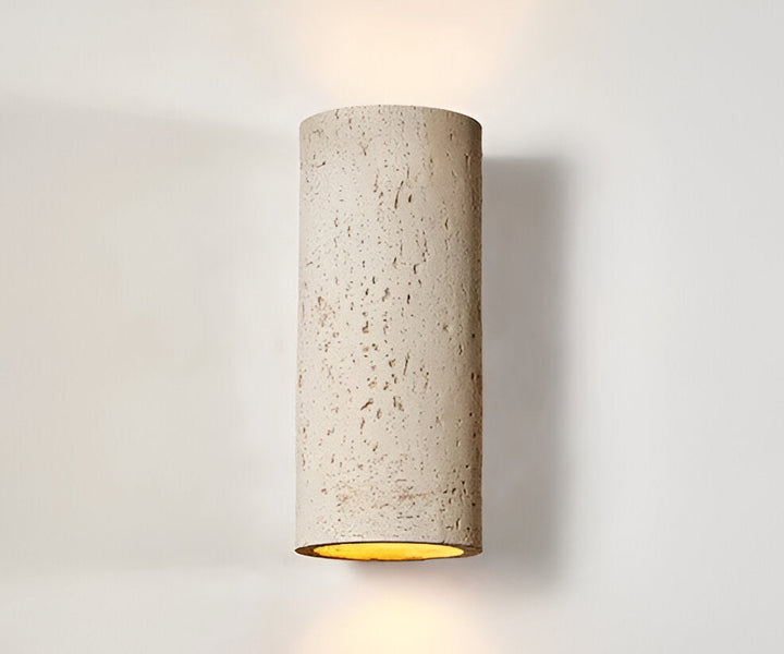 Modern suffered wall light with elegant up / down lighting
