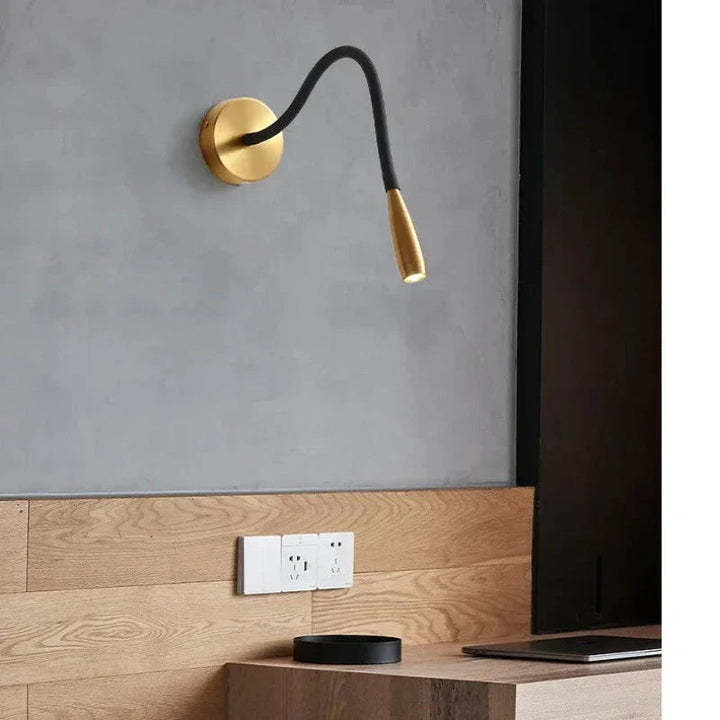 Modern LED Wall Lamp with Adjustable Arm