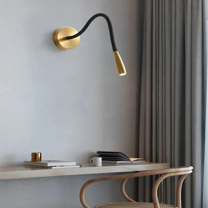 Modern LED Wall Lamp with Adjustable Arm
