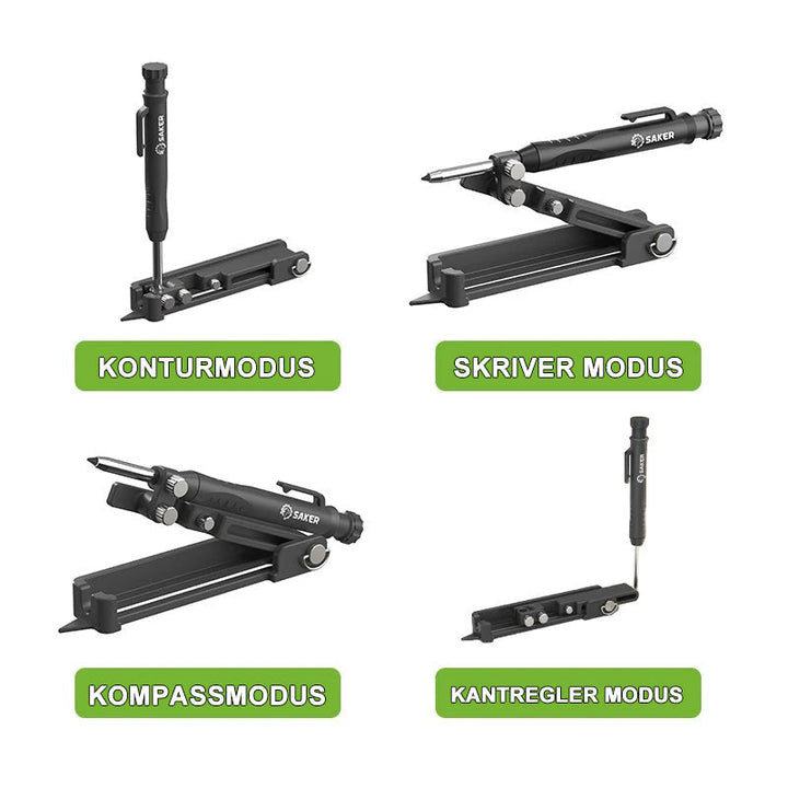Multi-functional konstruksjonsblyant - Adjustable nöyaktighet