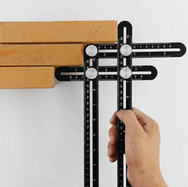 Tools: Multifunksjonell Vinkellinjal in Metal for Precision