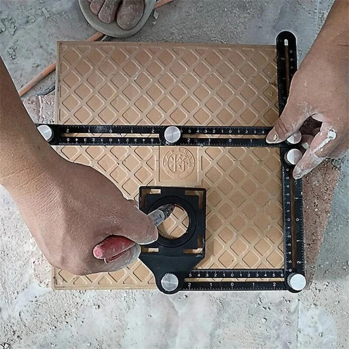 Tools: Multifunksjonell Vinkellinjal in Metal for Precision