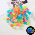 Luminous Garden Stones in Different Colors