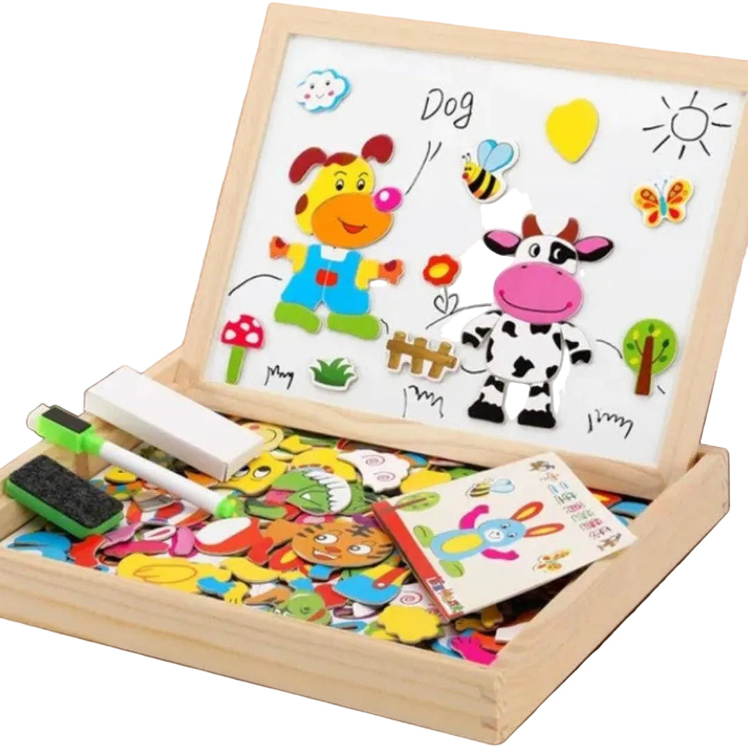 Educational draw wide for creative children