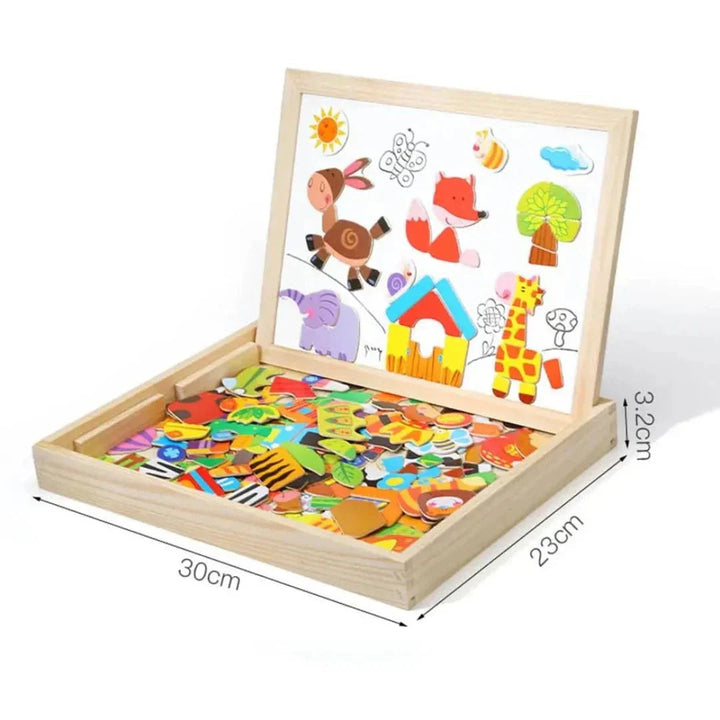 Educational draw wide for creative children