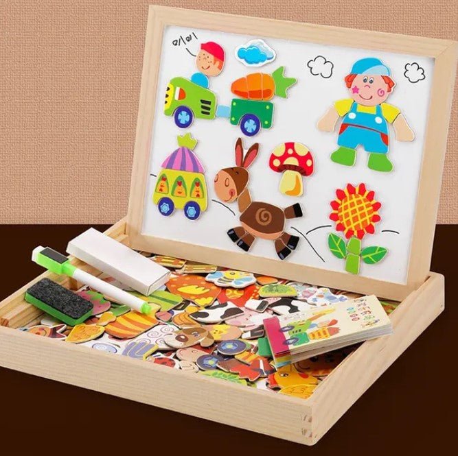 Educational draw wide for creative children