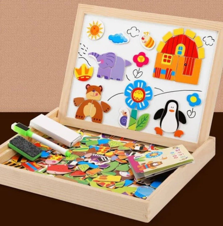 Educational draw wide for creative children