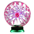 Decorative Plasma Ball With Interactive Light Beams