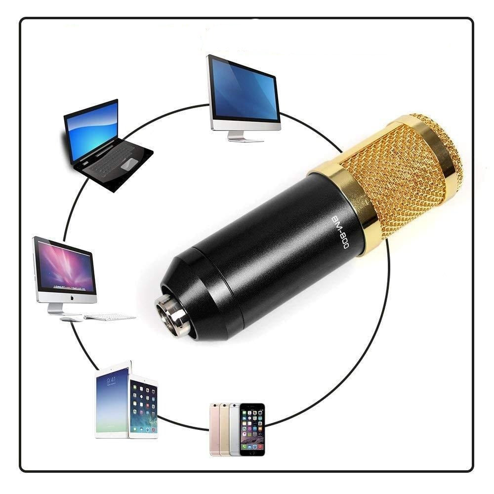 Professional Condenser Microphone Set for Studio Recording