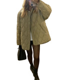 Women Quilted Winter jacket with Comfortable Oversized Fit