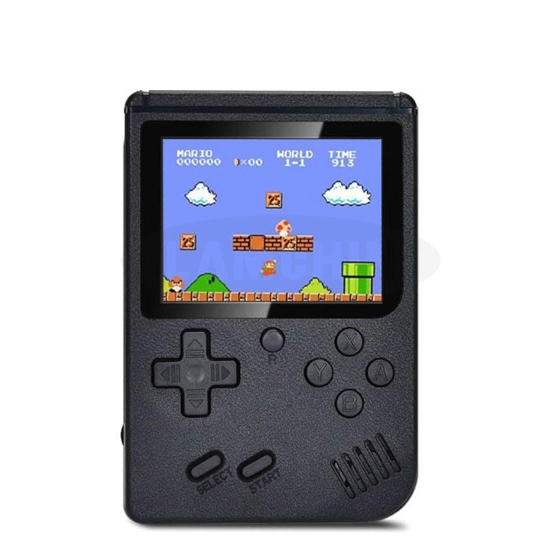 Retro handheld waste console with 400 classic waste