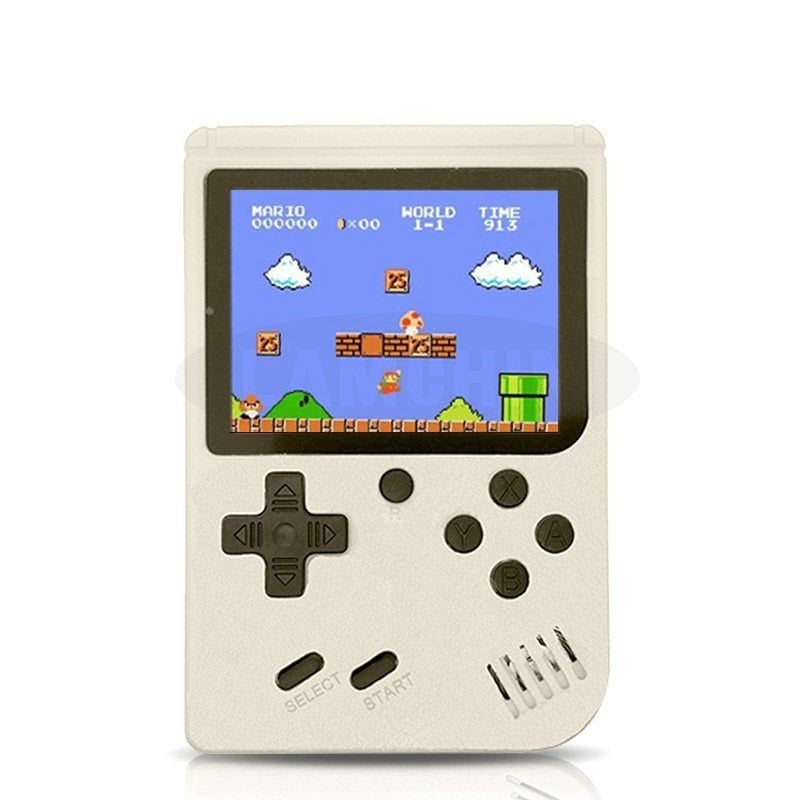Retro handheld waste console with 400 classic waste