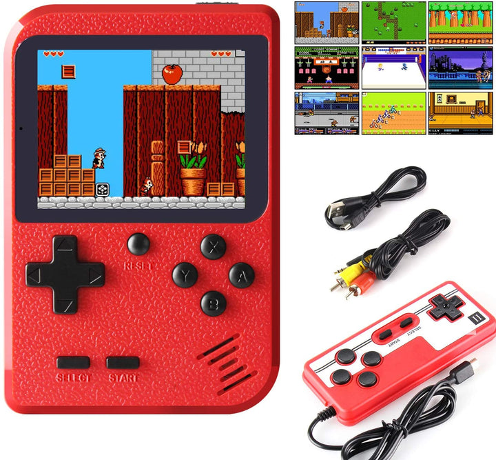 Retro handheld waste console with 400 classic waste