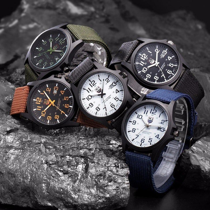 Robust men tactical watch for adventure and everyday use