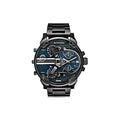 Robust herrers analogous quartz clock with krono graph and date function