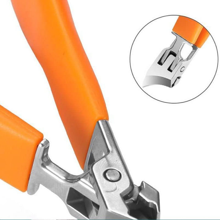 Nail cut for all: precision for thicken negler