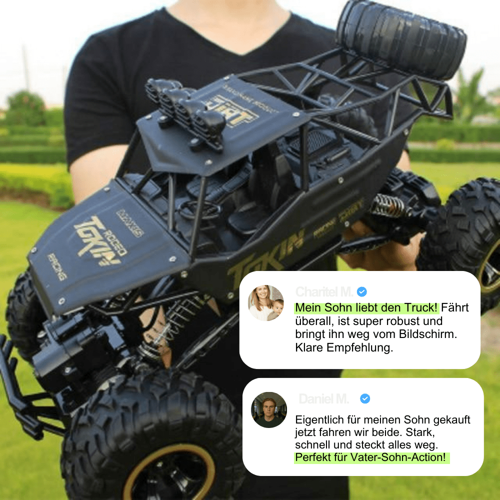 Robust RC Monstertruck 4x4 for Exciting Terrengkjöring