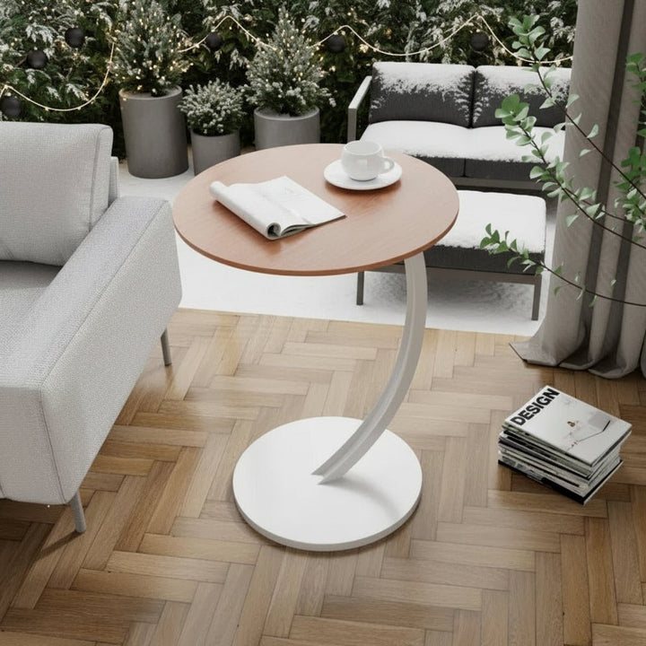 Around page table - modern design for small room and flexible usage