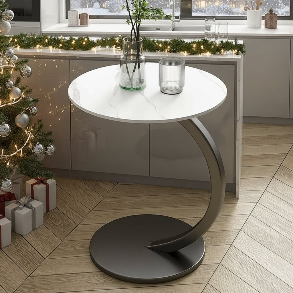 Around page table - modern design for small room and flexible usage