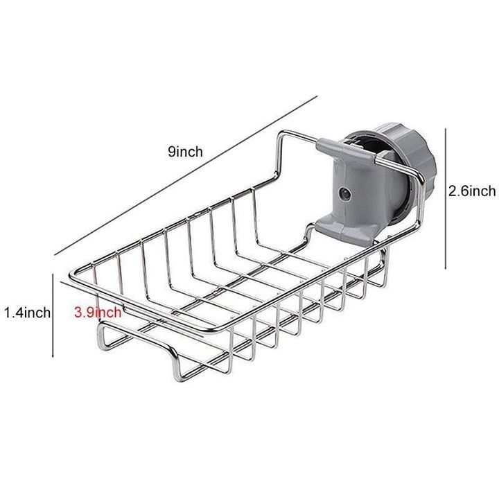 Kitchen Sink Organizer Stand - Stainless Steel | Multifunction