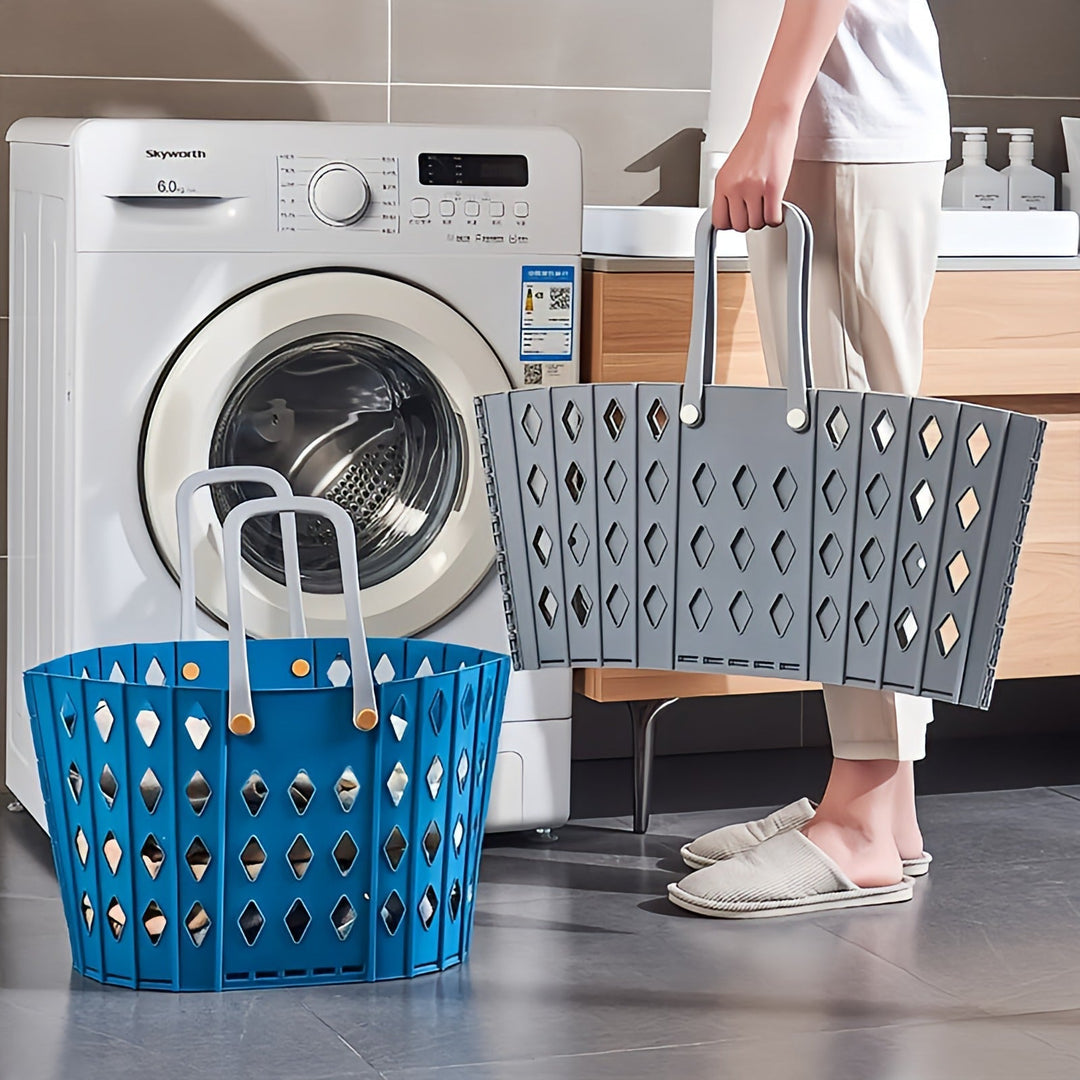 Flerbruks collapsible oppbevaring scurf for home - smart organization
