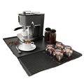 Universal 2-in-1 Silicone Coffee Mat with Raised Edges