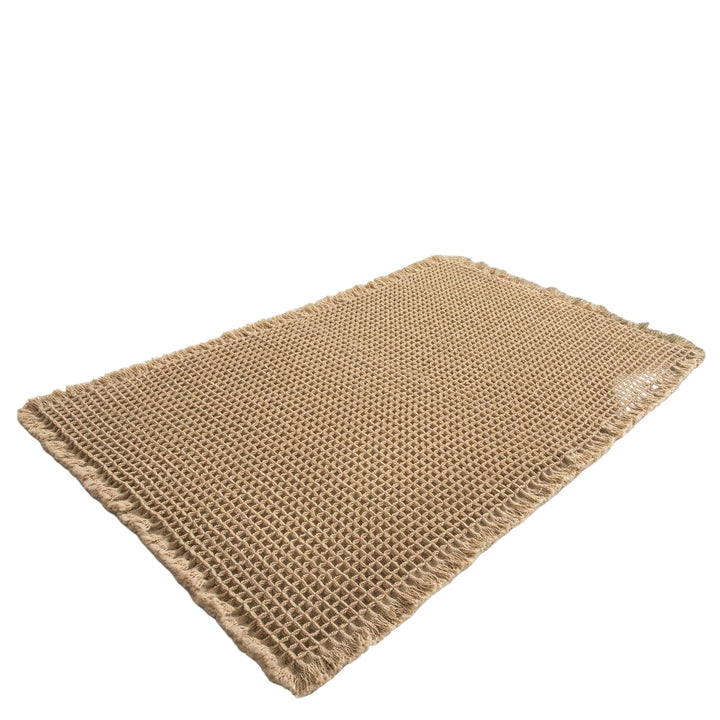 Non-slip boho waffle run feeble for home