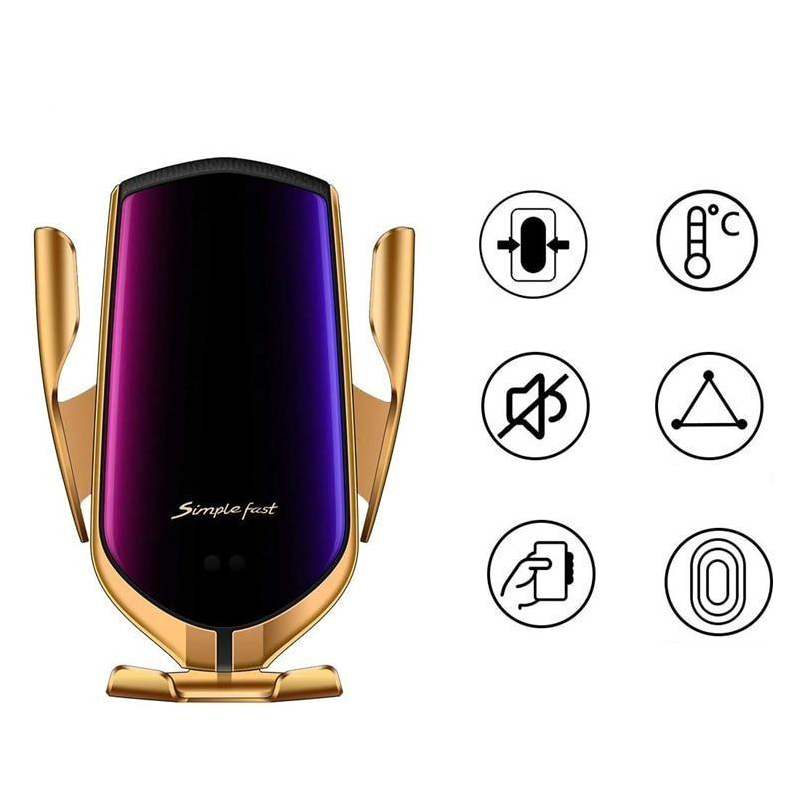 Smart automatic car socket with wireless charge for optimum security