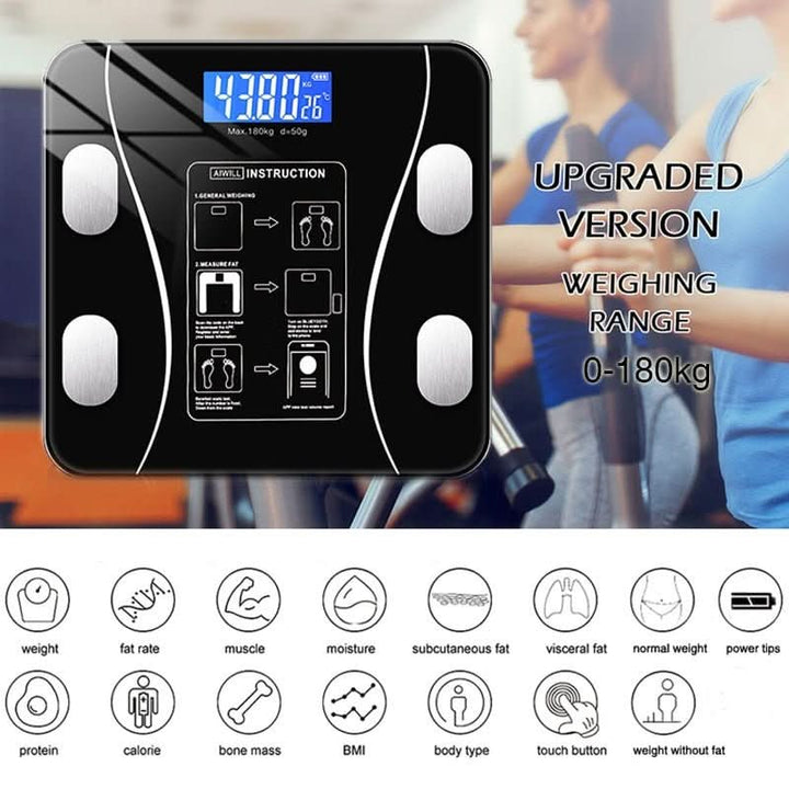 Smart Body Analysis Scale with App and 11 Measurements