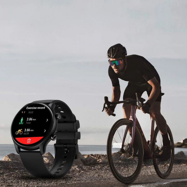 Smart clock for men and women with hd-skjerm and speech function
