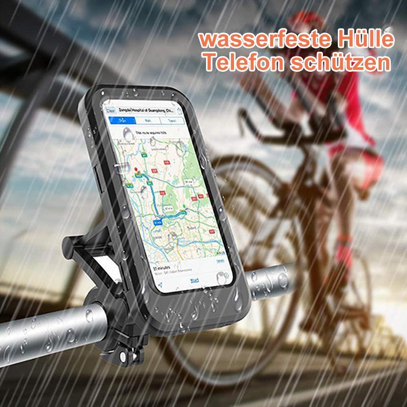 Bicycle holder with USB charging for smartphone