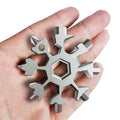 Unisex Snowflake Multi-Tool – Compact Keyring Tool