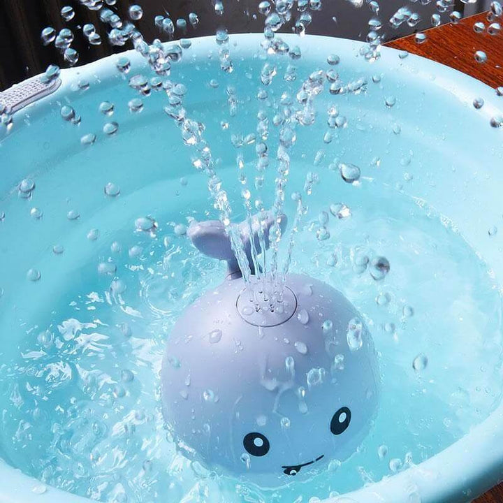 Jet only whale swim toy with led-ljus for children