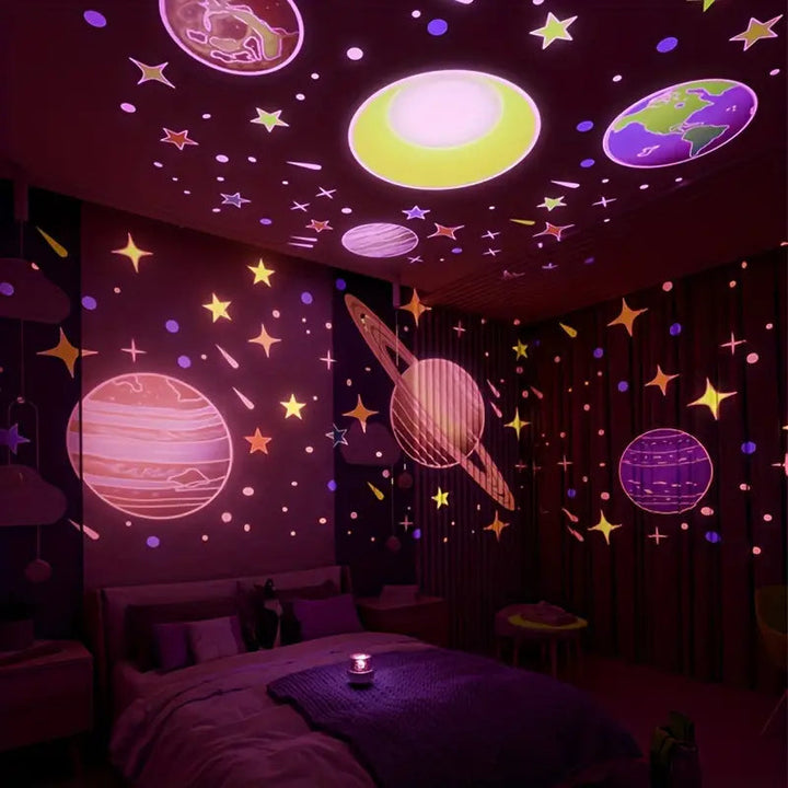 Starry Sky Projector for Kids – Soothing Night Light