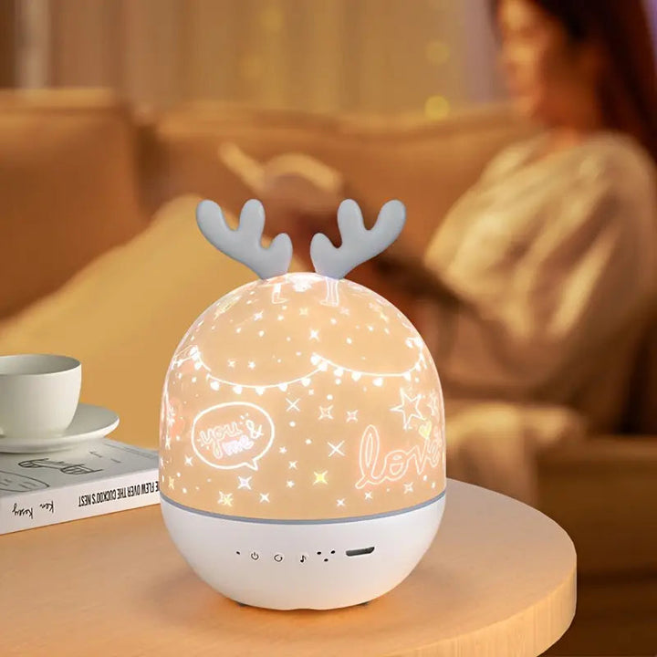 Starry Sky Projector for Kids – Soothing Night Light