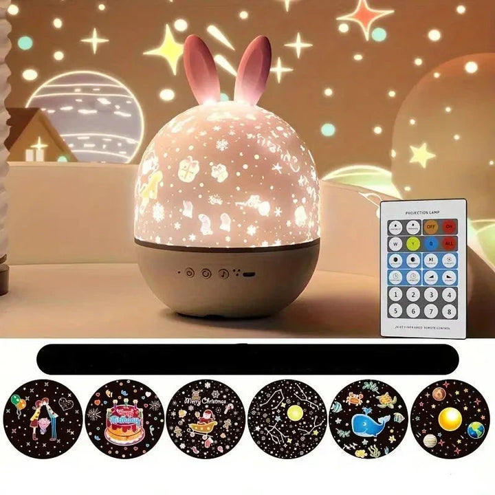 Starry Sky Projector for Kids – Soothing Night Light