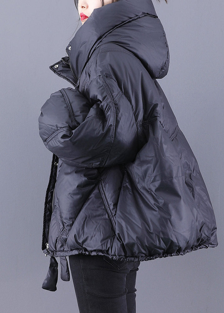 Women Winter jacket with hood and Zip – Warm and comfortable