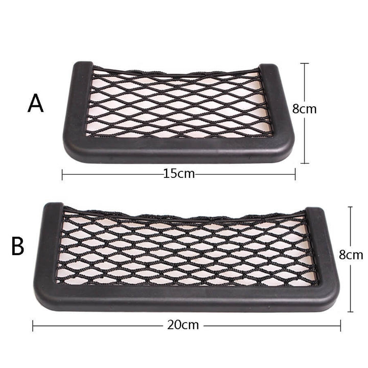 Practical car net pocket for organize car - say farewell for root!