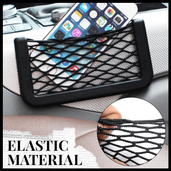 Practical car net pocket for organize car - say farewell for root!