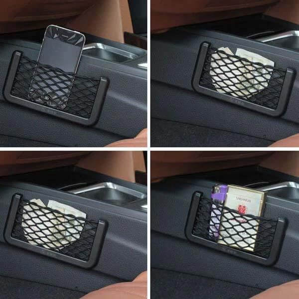Practical car net pocket for organize car - say farewell for root!