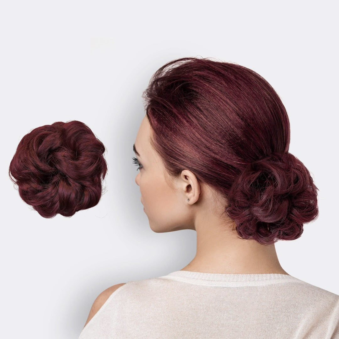 Hair Accessory Scrunchie for Voluminous Hair Bun
