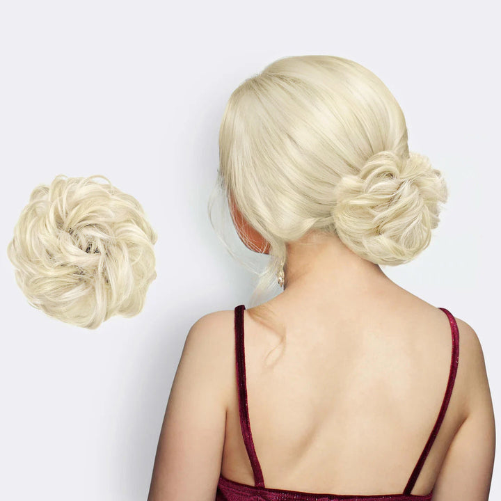 Hair Accessory Scrunchie for Voluminous Hair Bun