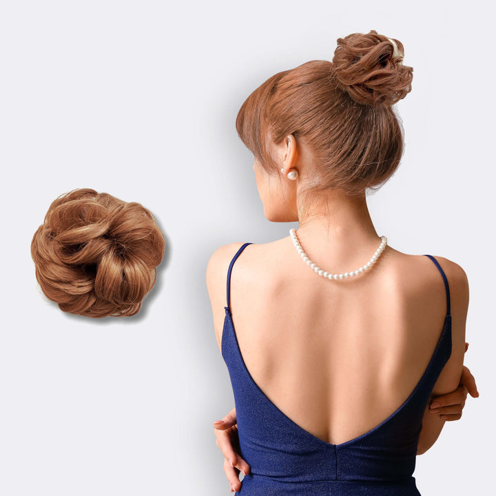 Hair Accessory Scrunchie for Voluminous Hair Bun