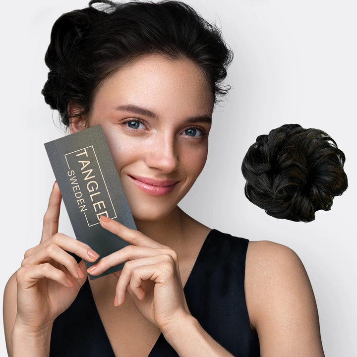 Hair Accessory Scrunchie for Voluminous Hair Bun