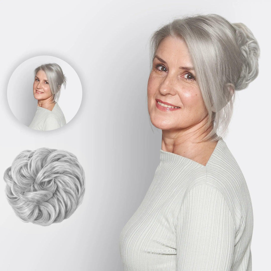 Hair Accessory Scrunchie for Voluminous Hair Bun