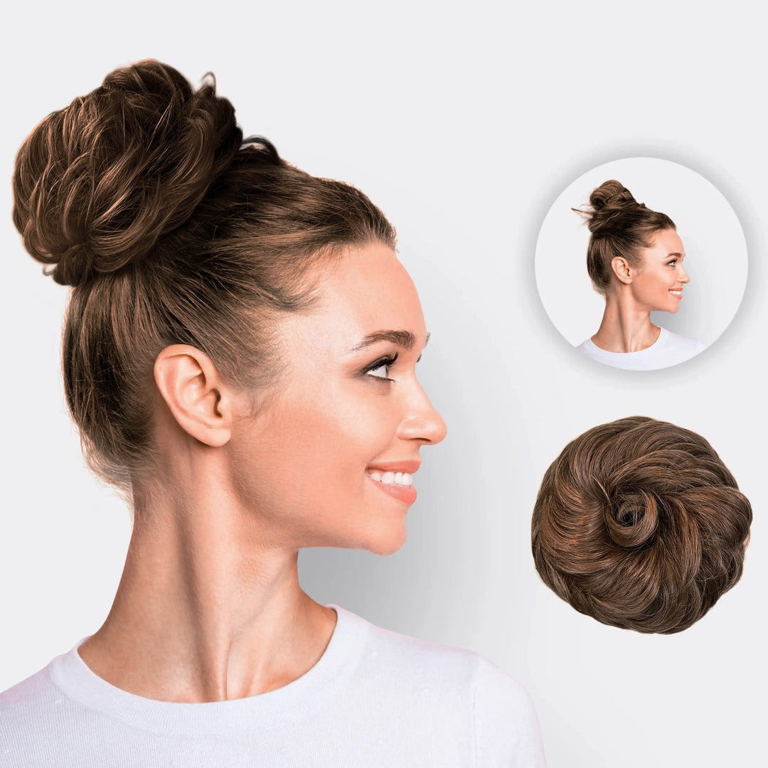 Hair Accessory Scrunchie for Voluminous Hair Bun