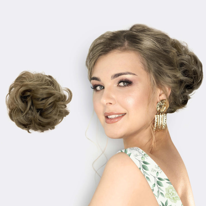 Hair Accessory Scrunchie for Voluminous Hair Bun