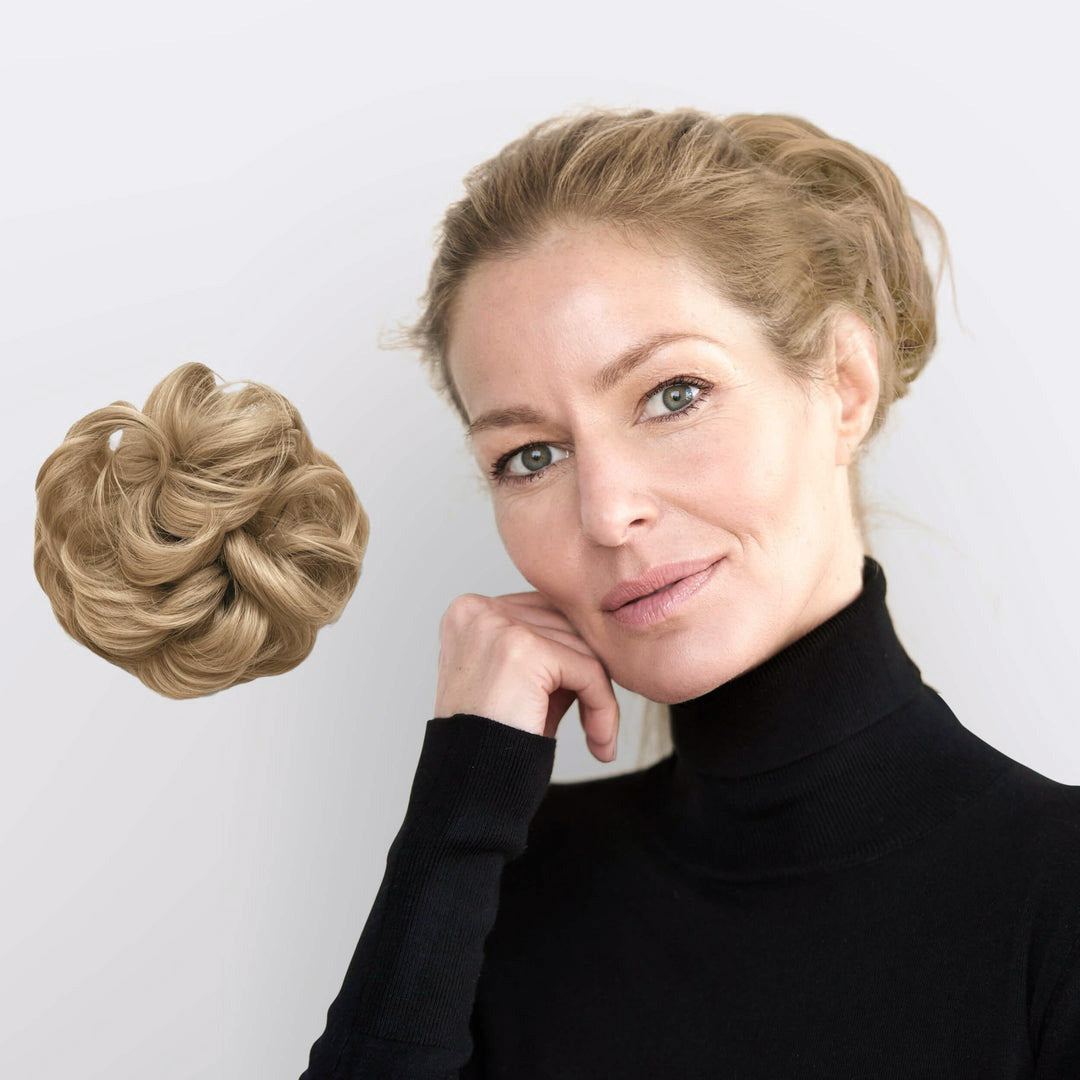 Hair Accessory Scrunchie for Voluminous Hair Bun